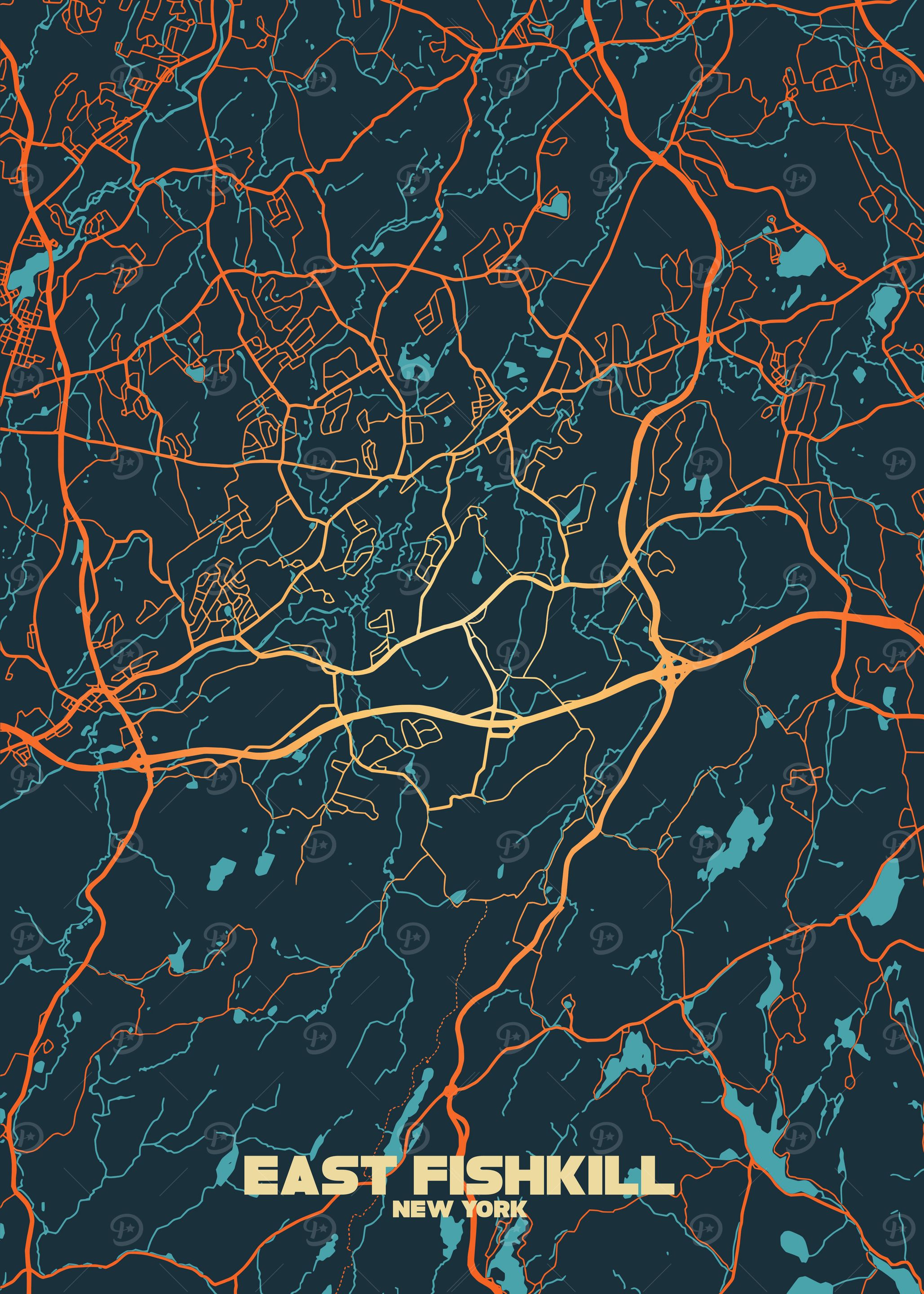 East Fishkill, NY Map