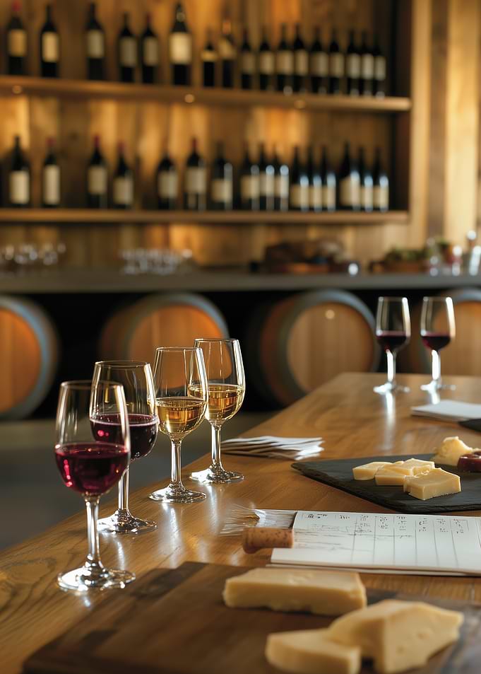 Wine Tasting with Cheese