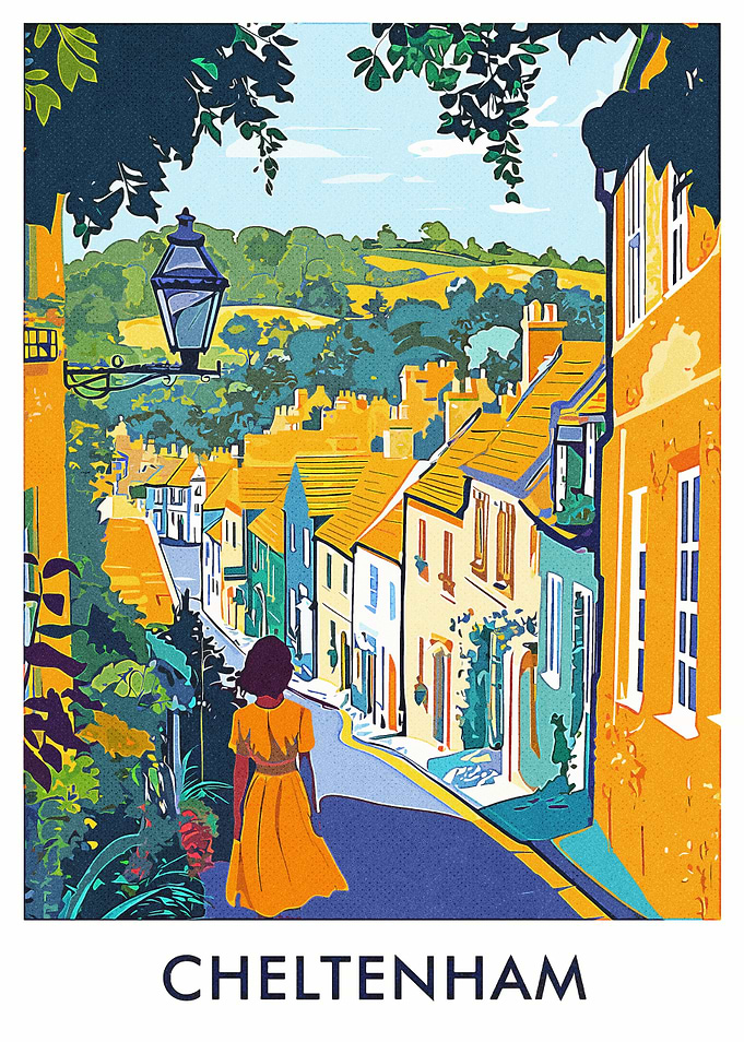 Cheltenham Town Illustration
