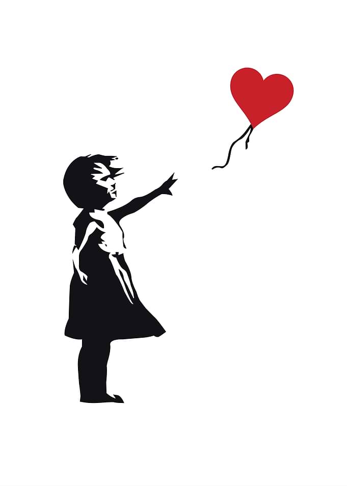 Girl with Balloon Banksy