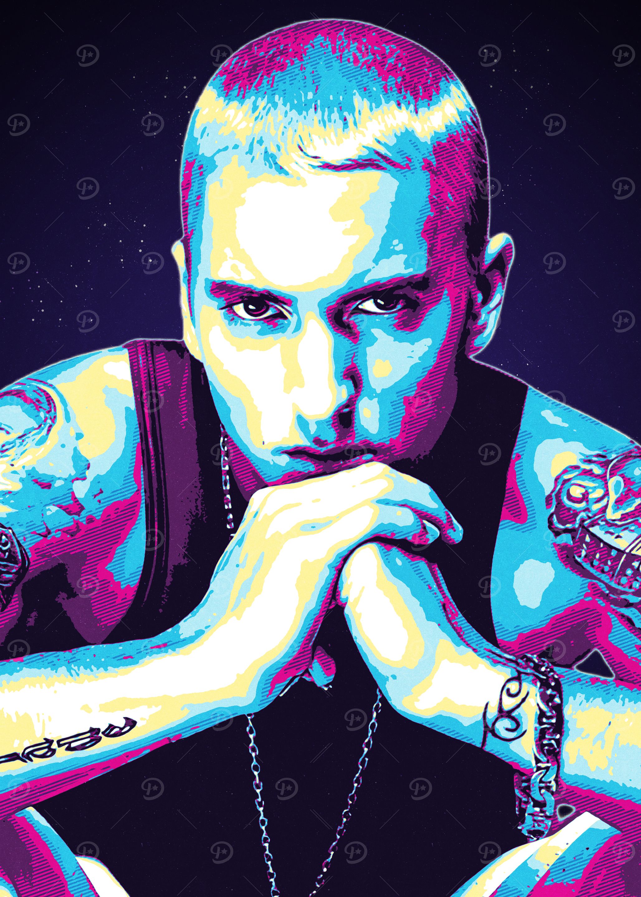 Eminem Pop Art Portrait