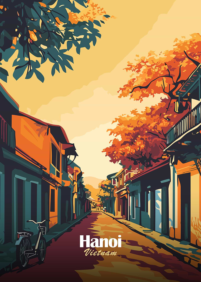 Hanoi Street Scene