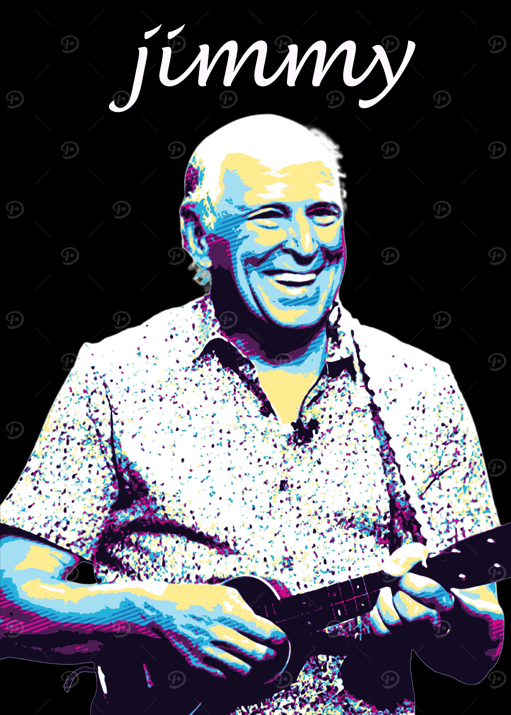Jimmy buffet pop art