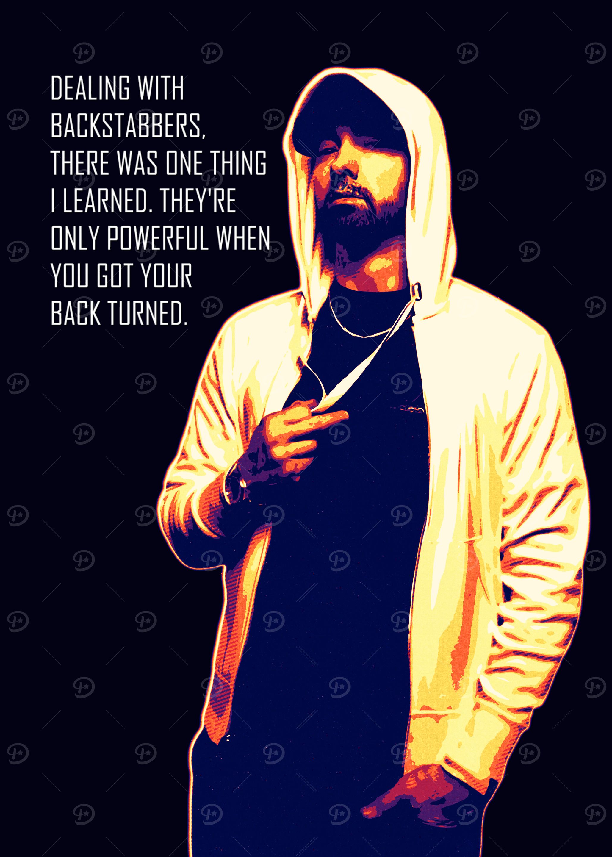 Eminem Backstabbers Quote