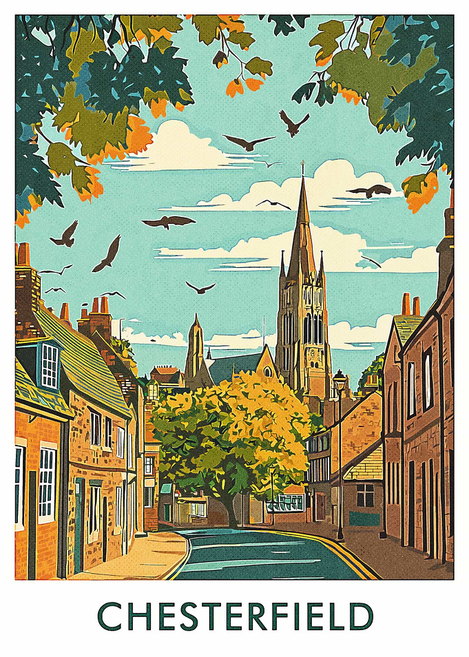 Chesterfield Town Scene