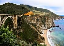 Bixby Creek Bridge in Big Sur