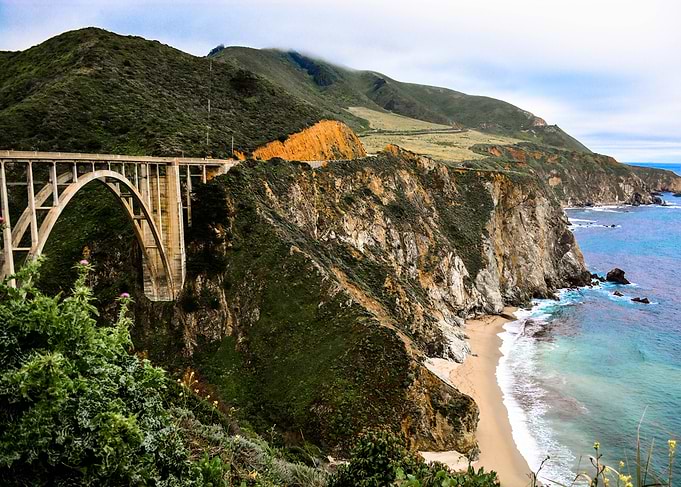 Bixby Creek Bridge in Big Sur