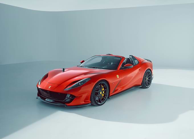 Red Ferrari Convertible