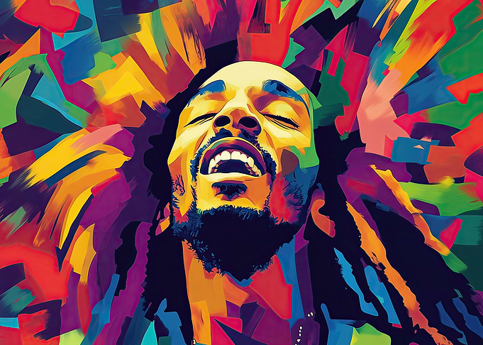 Bob Marley Portrait