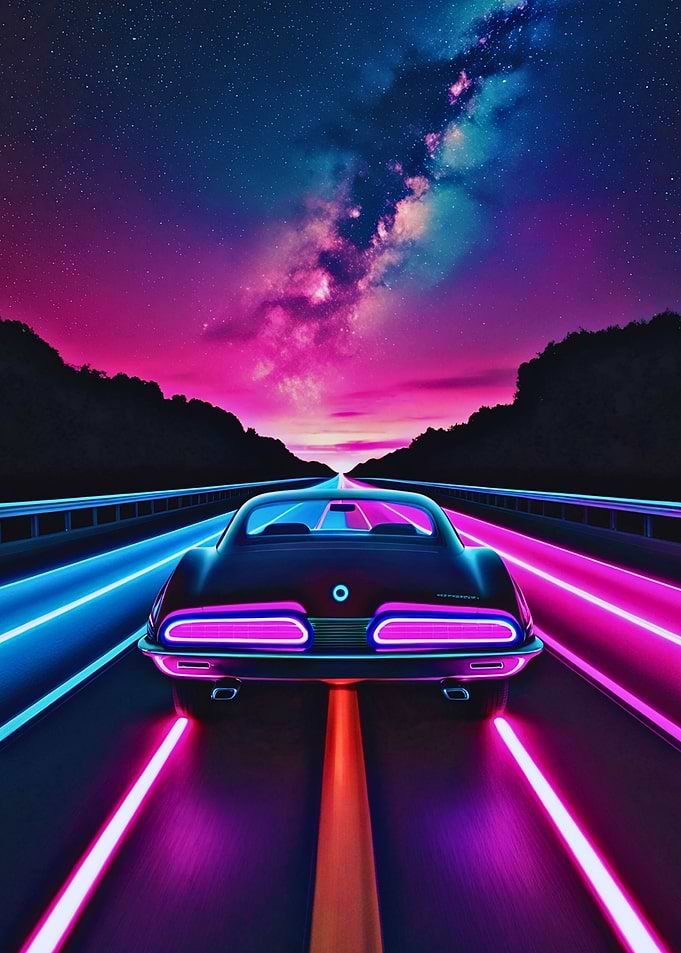 Neon Car