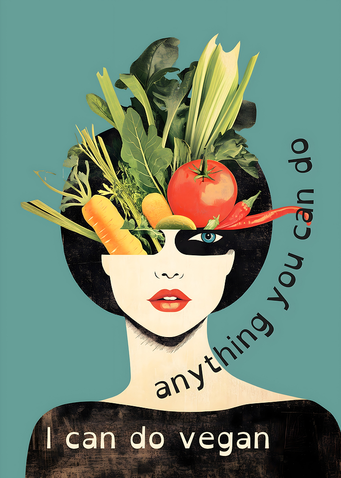 Vegan Power Poster