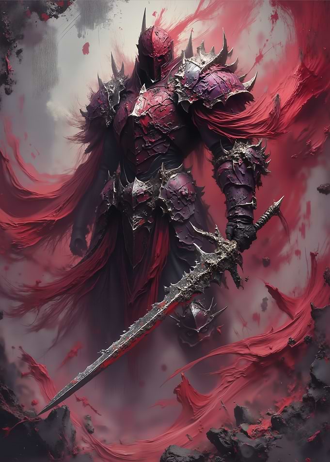 Dark Knight in Red