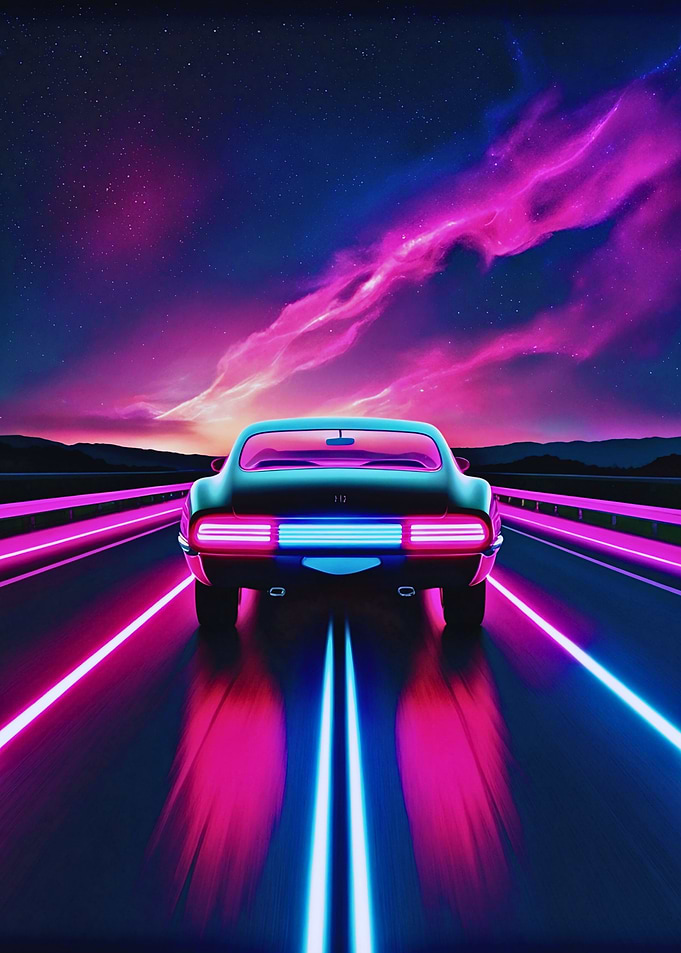 Neon Car