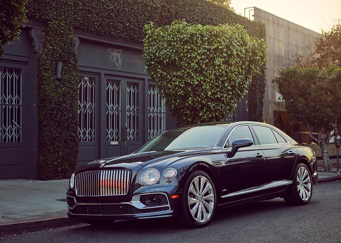 Black Bentley Sedan
