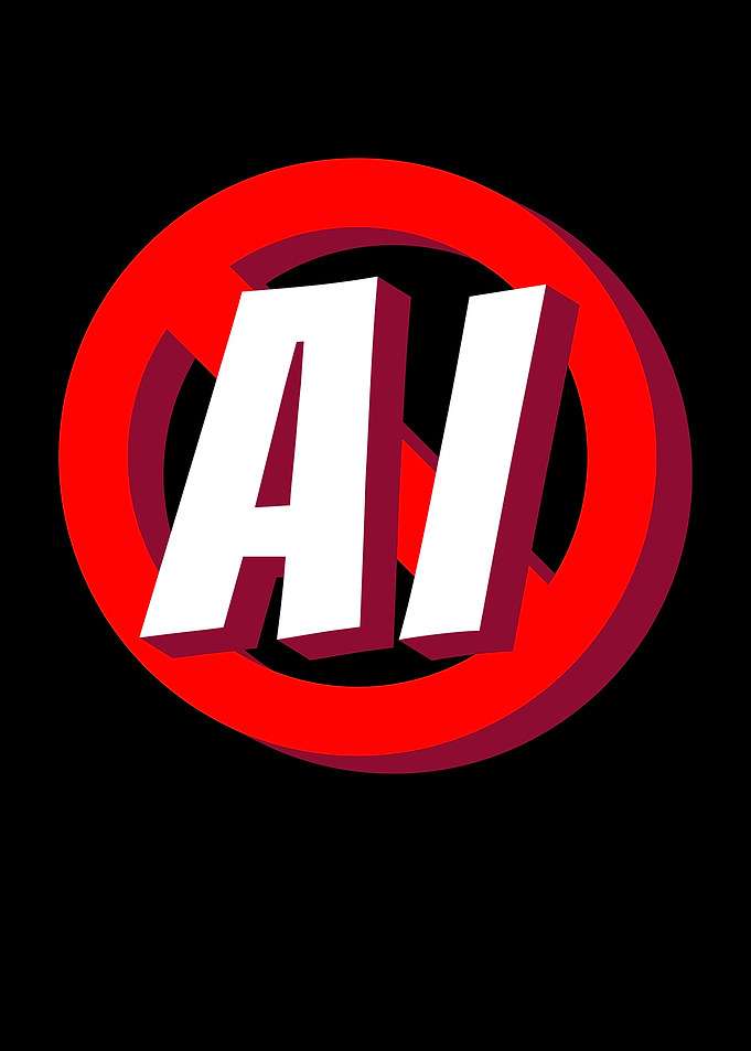 Stop Ai Sign