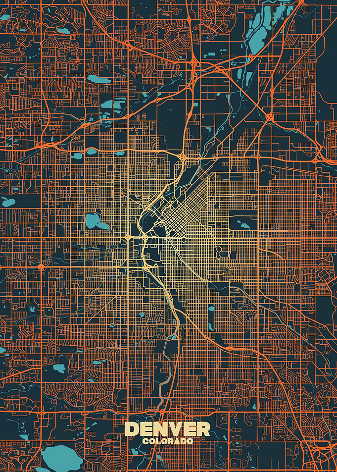 Denver City Map