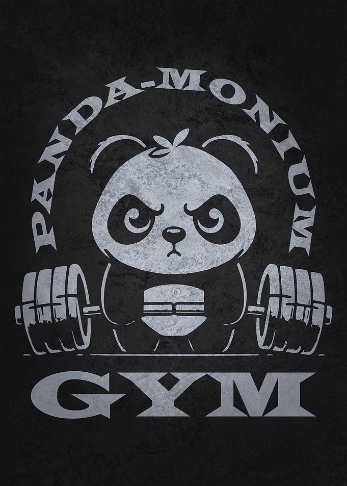 Panda-Monium Gym - Kawaii Panda Workout
