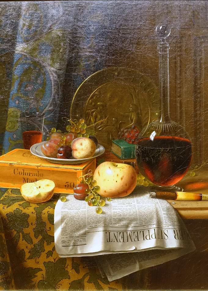 Still Life with Fruit and Wine