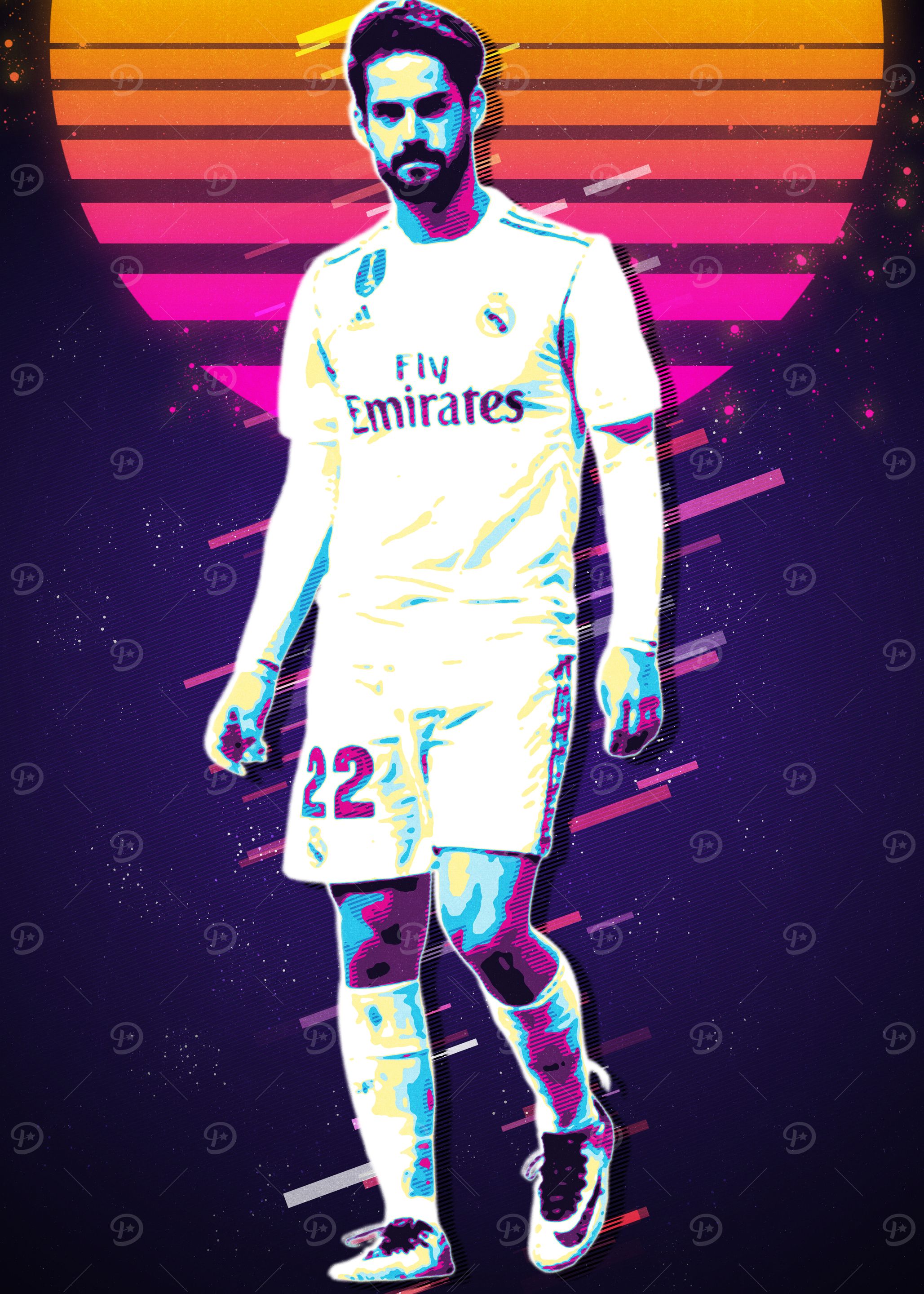 isco in Retro Style