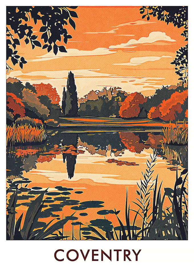 Coventry Sunset Landscape