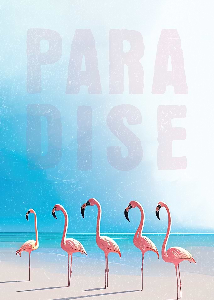Pink Flamingos Paradise
