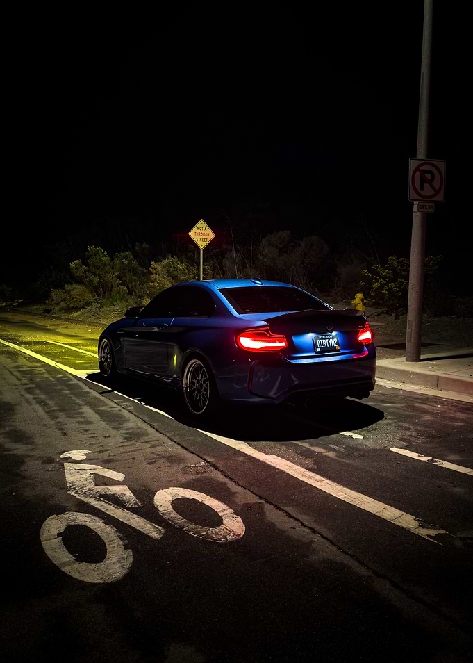 BMW M2 Under the Light