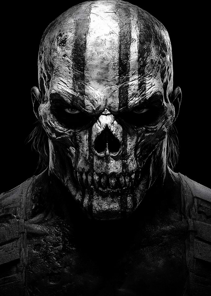 Zombie Skull Mask