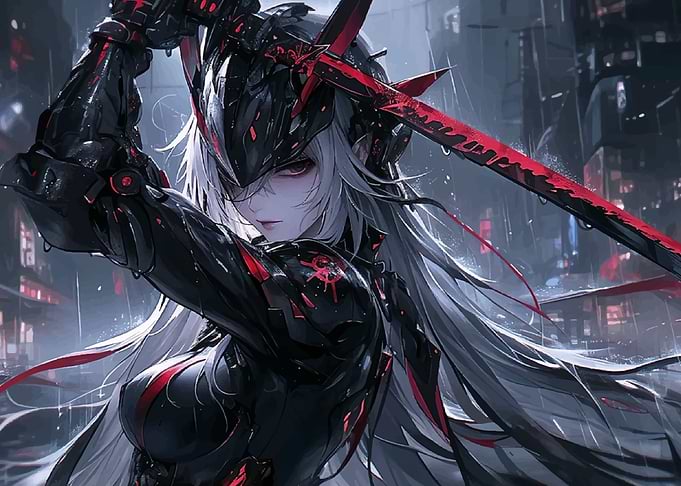 Cyberpunk Warrior