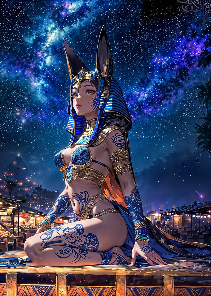Anime Pharaoh Girl