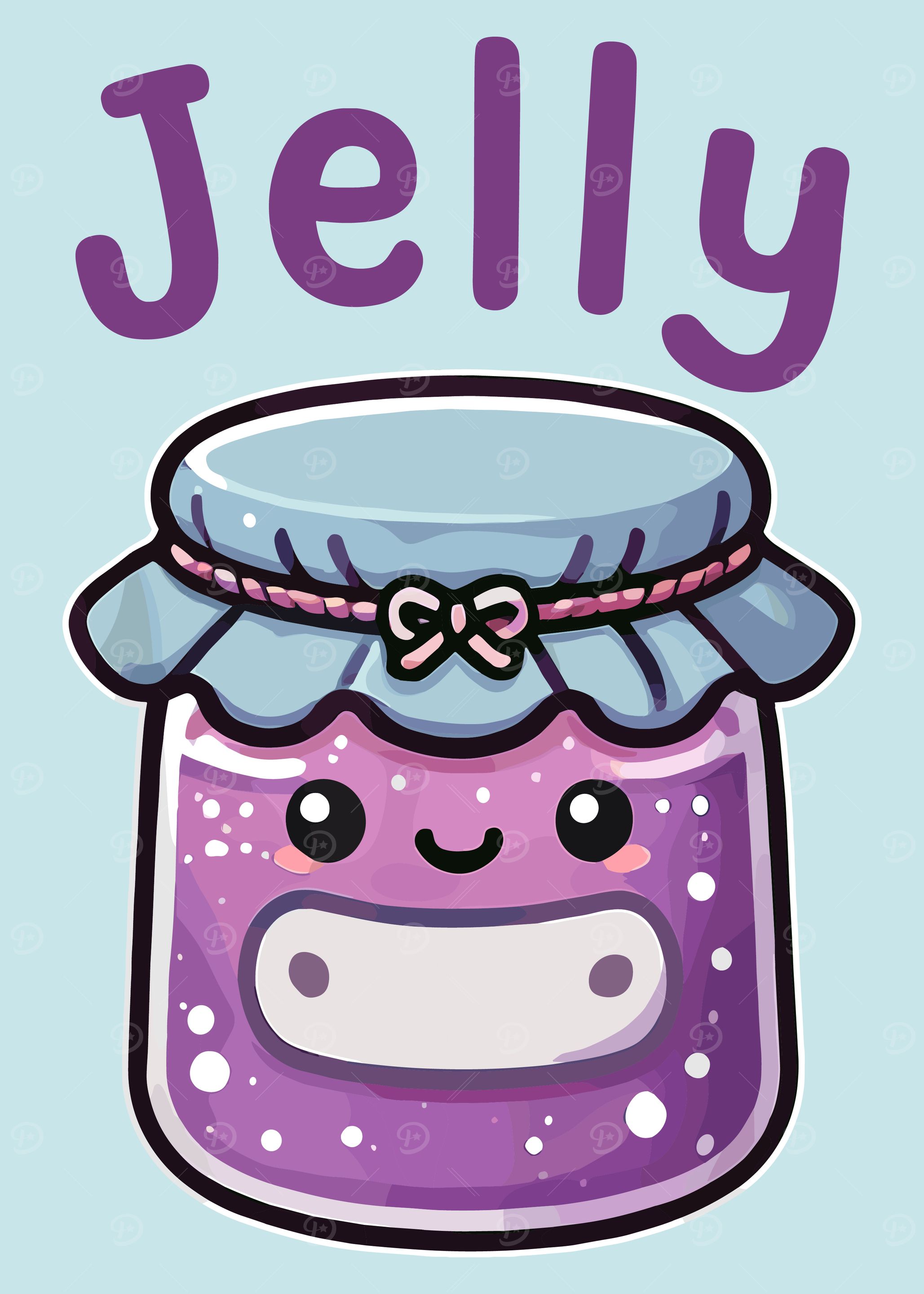 Cute Jelly Jar