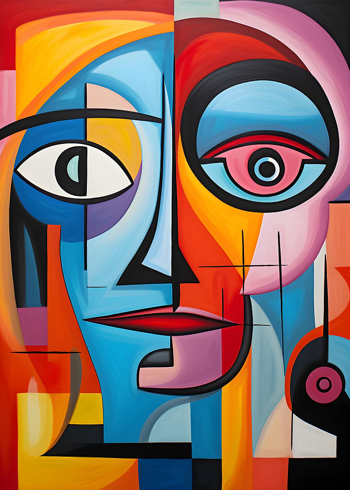 Abstract Face Painting