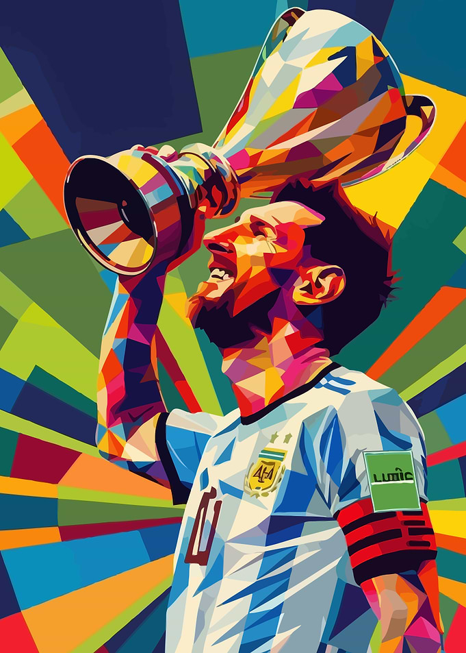 Messi Victory Celebration
