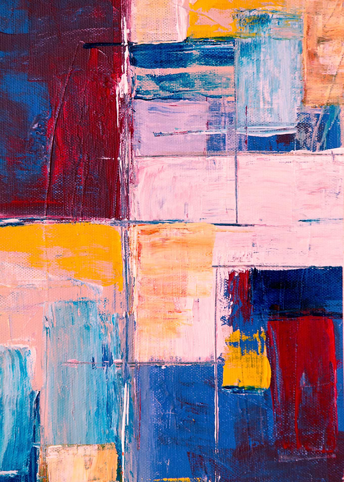Abstract Colorful Painting
