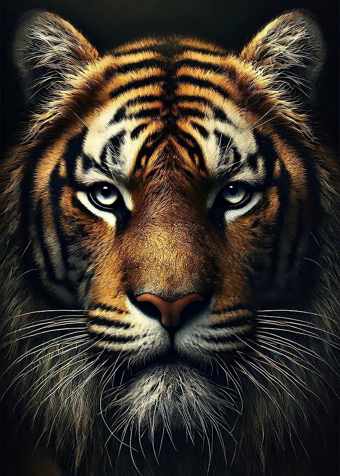 Tiger Close-Up