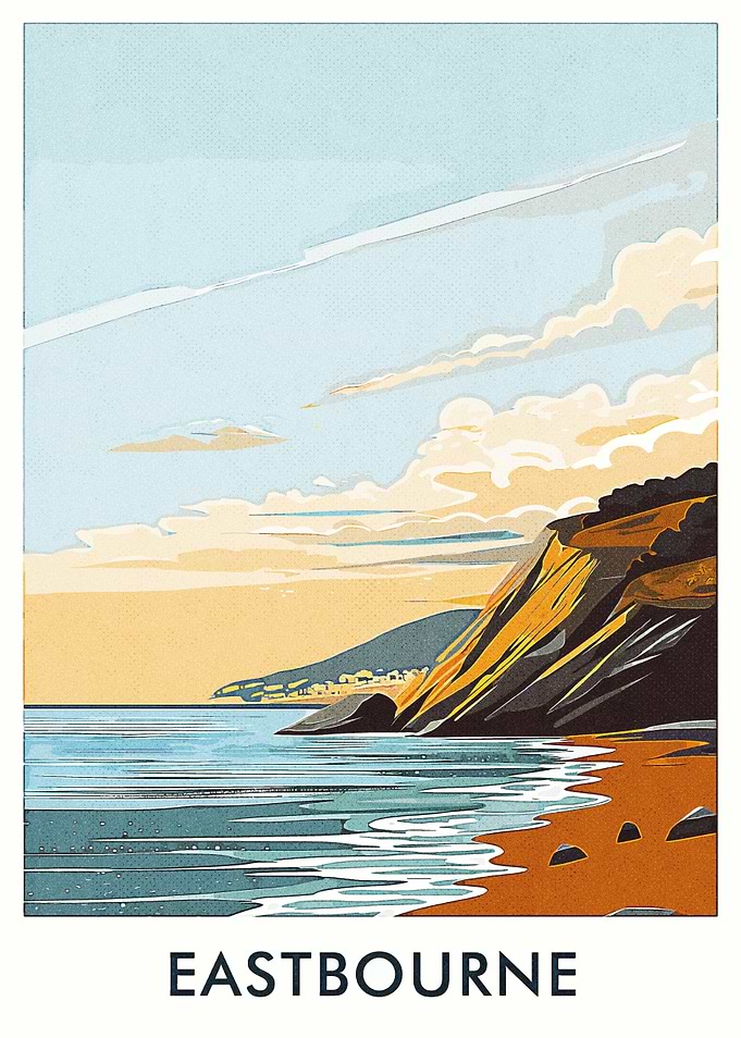 Eastbourne Coastal Landscape