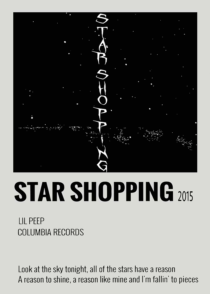 Lil Peep Star Shopping Album Cover