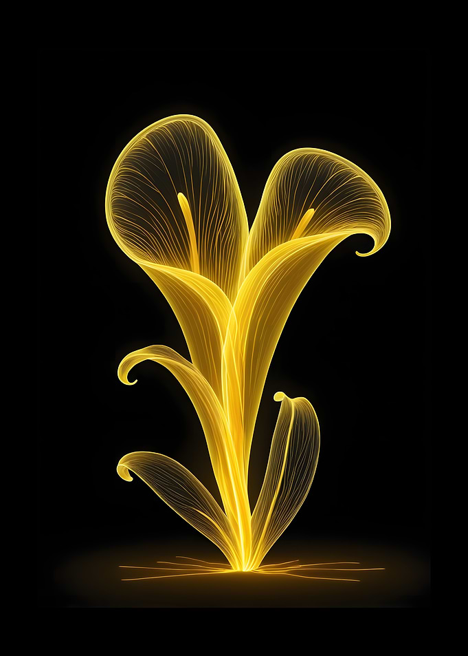 Golden Calla Lily