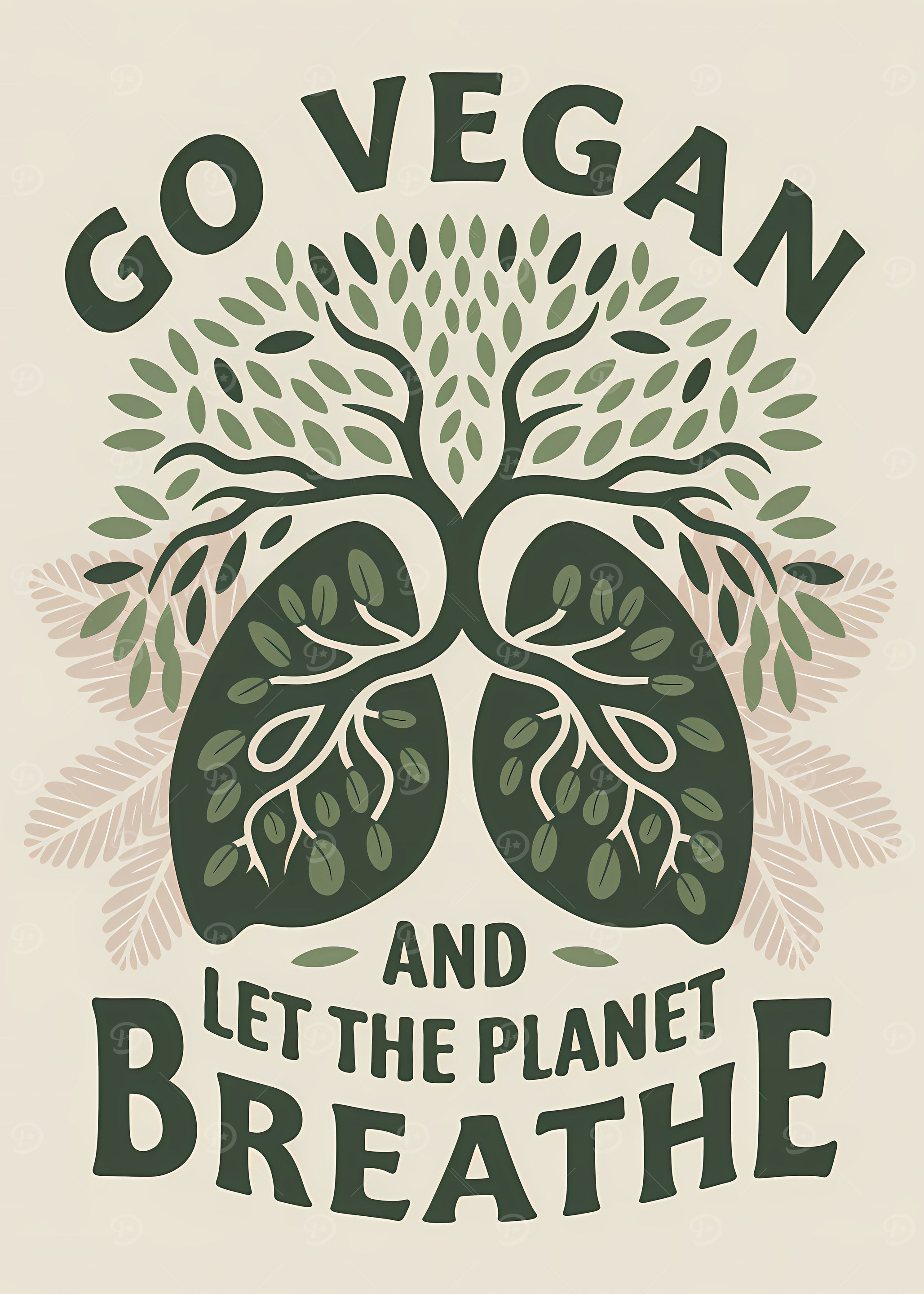 Go Vegan, Let the Planet Breathe