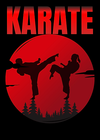 Karate Silhouette