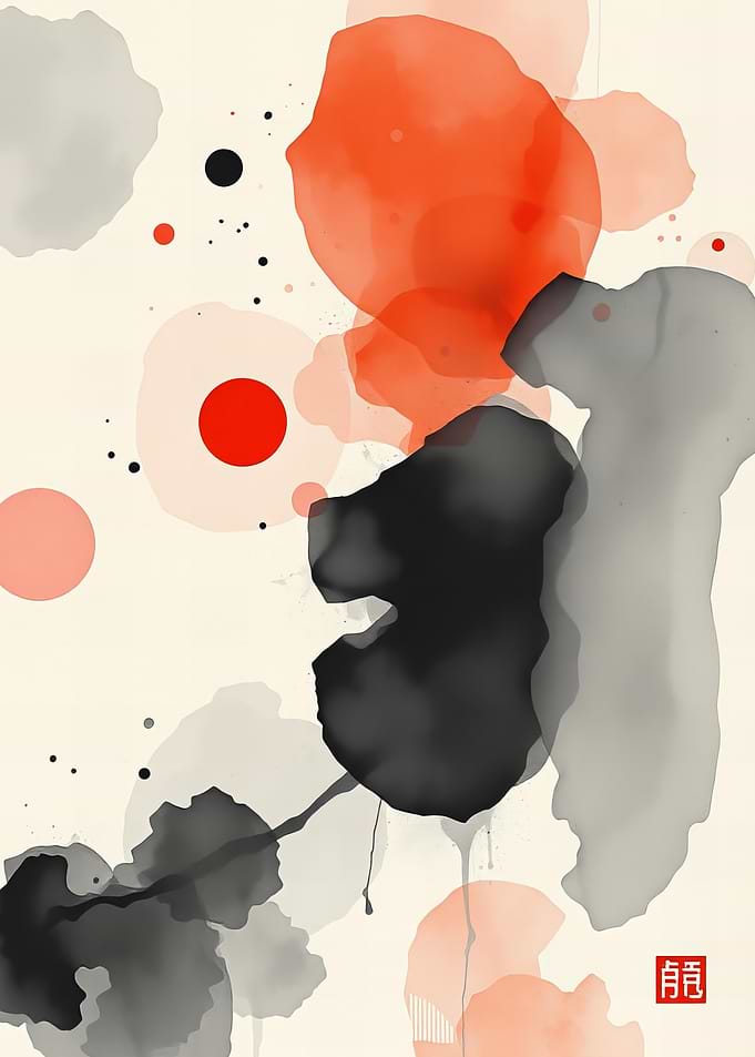 Abstract Watercolor Art