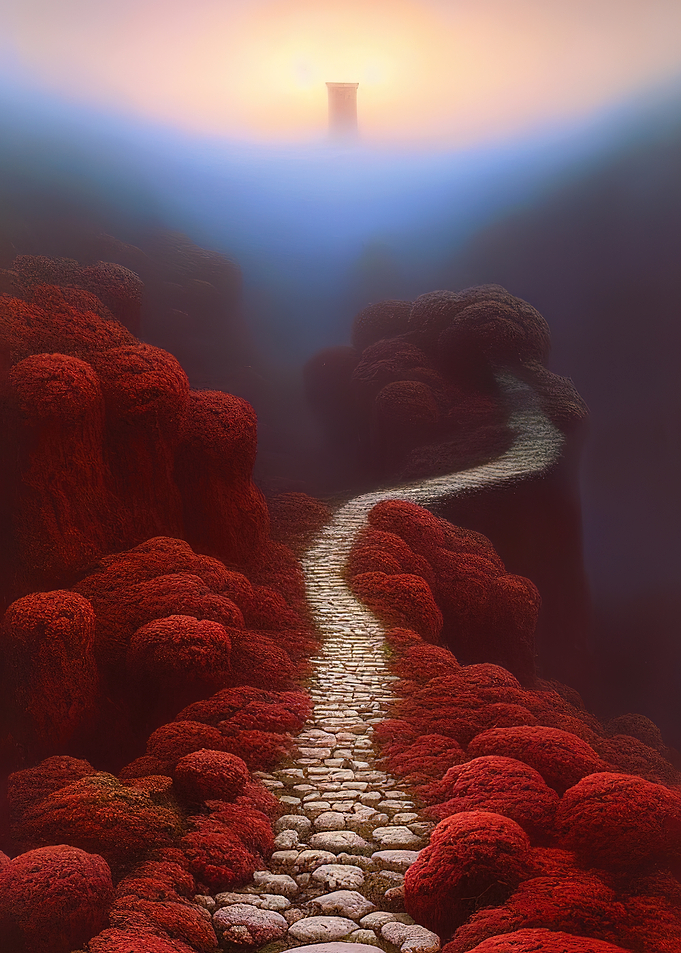 Stone Path to the Unreachable Door