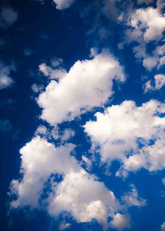 Blue Sky with Clouds