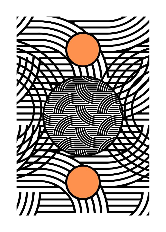 Abstract Geometric Pattern