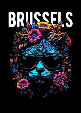 Cool Brussels Cat