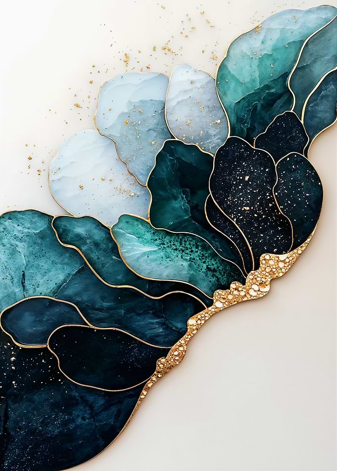 Kintsugi and Jade Petals