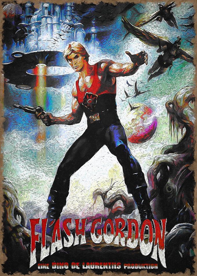 Flash Gordon Movie Poster