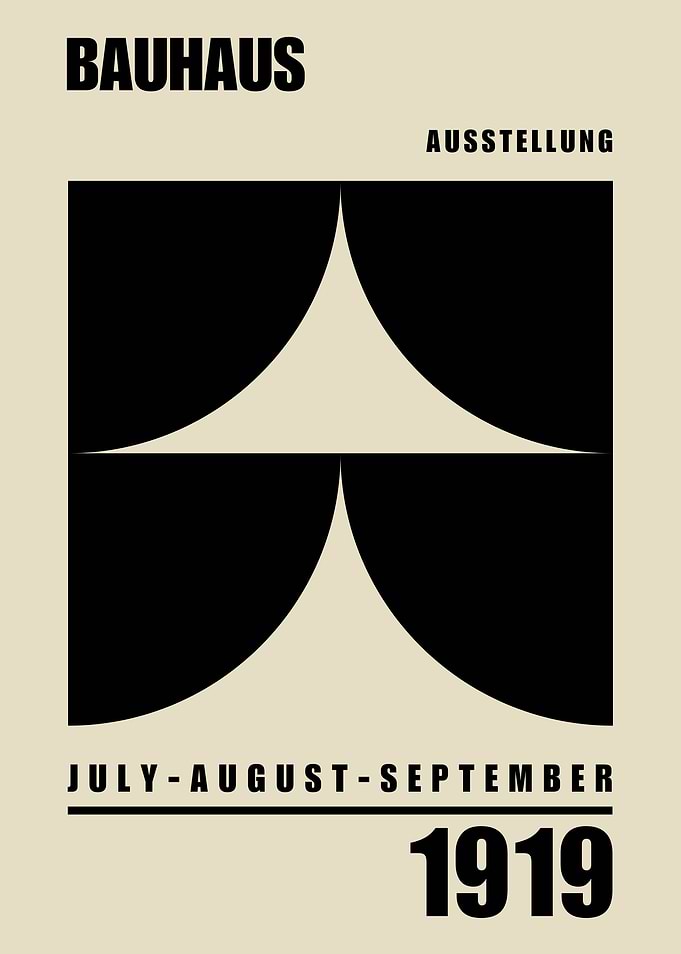 Bauhaus Exhibition Poster
