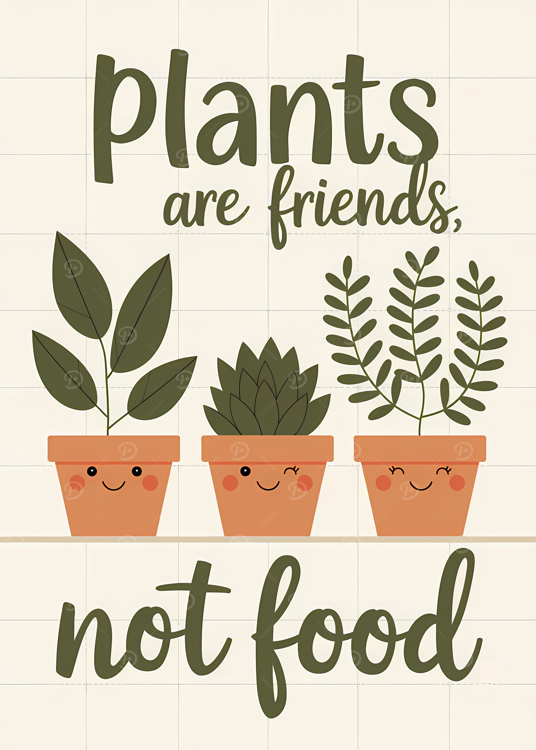 Plants Are Friends, Not Food