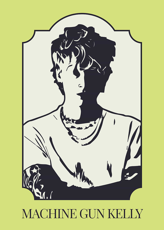 Machine Gun Kelly Portrait