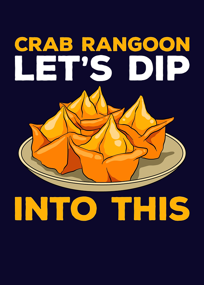 Funny Crab Rangoon Aisa